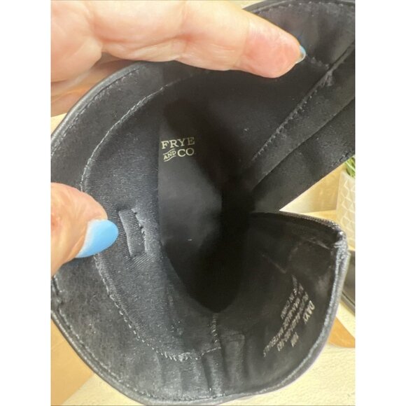 Frye And Co. Daxx Western Flare Braided Black Ankle Boot Women’s Size 10M - Picture 6 of 10
